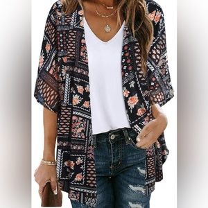 Floral Kimono Cardigan